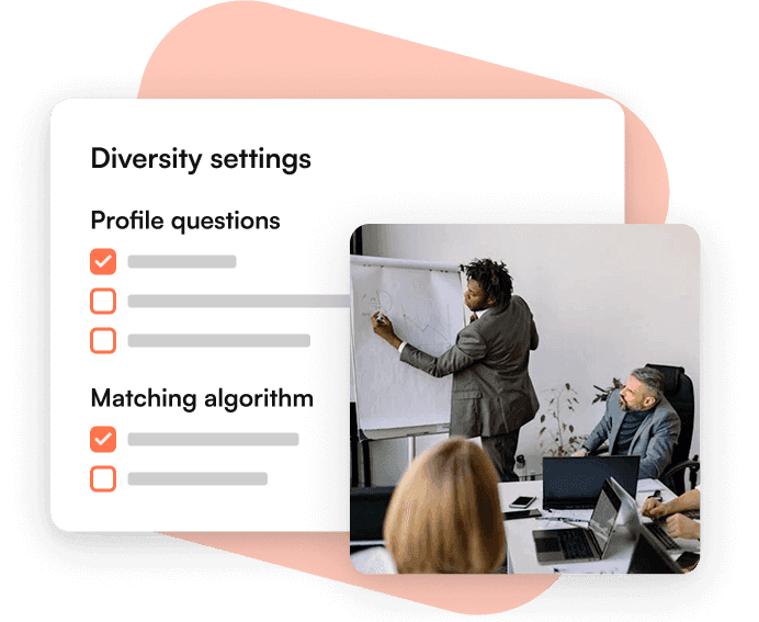 Remove bias and create belonging with diverse matching criteria
